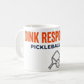 Klassischer Pickleball-Becher - Dink Verantwortung Kaffeetasse