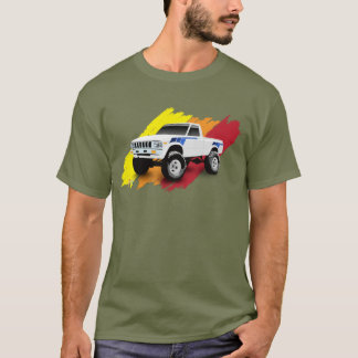Klassischer Pickup Truck Hilux 4wd von 1983 T-Shirt
