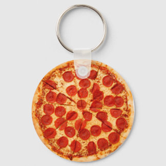 klassischer Pizzafreund Schlüsselanhänger
