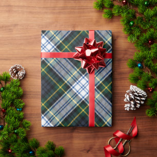 Klassischer Plaid Clan Gordon Rustikal Holiday Tar Geschenkpapier