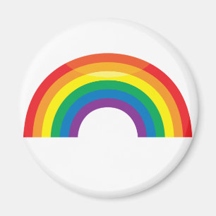 Klassischer Regenbogen Magnet