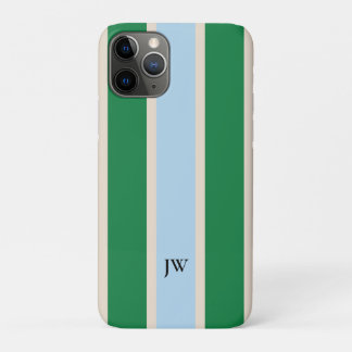 Klassischer Rennstreifen-Monogramm-Handyhülle Case-Mate iPhone Hülle