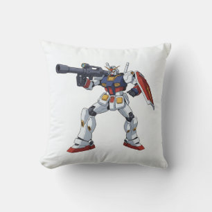 Klassischer Retro RX-78-2 Gundam Mecha Anime Illus Kissen