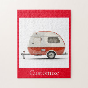 Klassischer Retro Teardrop Camper Thunder_Cove