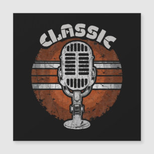 Klassischer Rock Magnetkarte