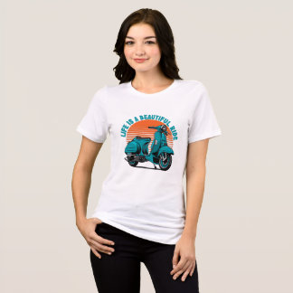 Klassischer Roller Tri-Blend Shirt