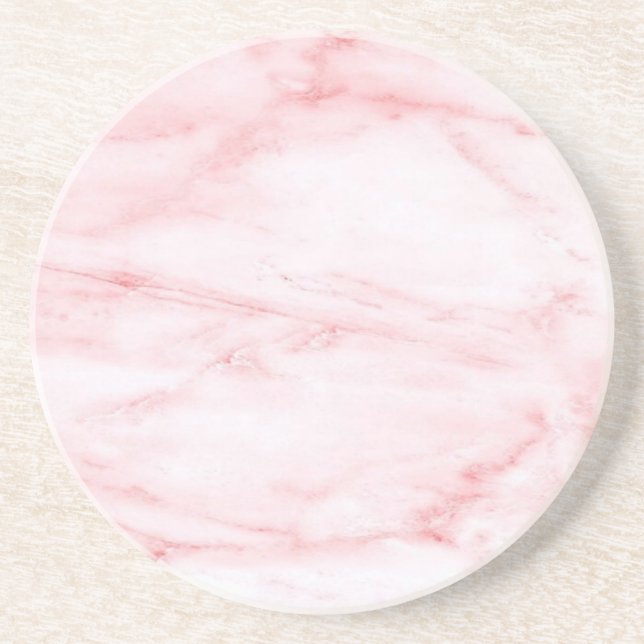 Klassischer rosa Marmor Untersetzer (Vorne)