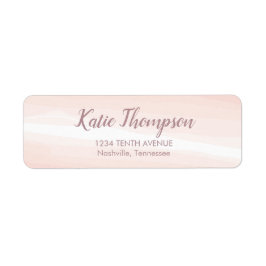 Klassischer Rosa Watercolor-Splash