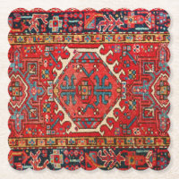 Klassischer Roter Perser Orientalischer Rug