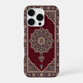 Klassischer roter persischer Teppich-Handyhülle – iPhone 16 Pro Hülle