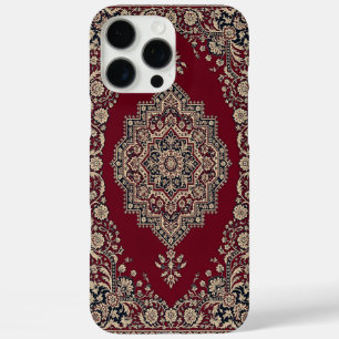 Klassischer roter persischer Teppich-Handyhülle –  iPhone 16 Pro Max Hülle