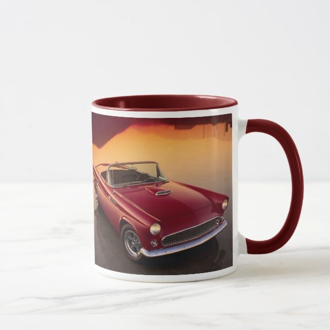 Klassischer roter T-Vogel Tasse (Rechts)