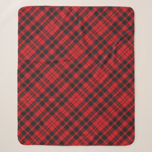 Klassischer Roter Tartan Kariert Sherpa Blanket Sherpadecke