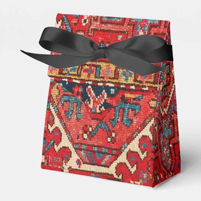 Klassischer Roter Türkischer Persischer Orientalis Geschenkschachtel (Vorderseite)