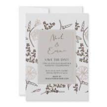 Klassischer Save-the-Date-Kalender