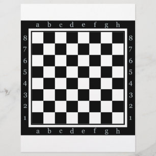 klassischer Schachtisch Flyer