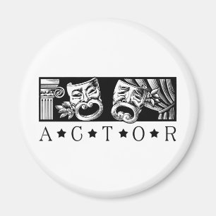 Klassischer Schauspieler Magnet