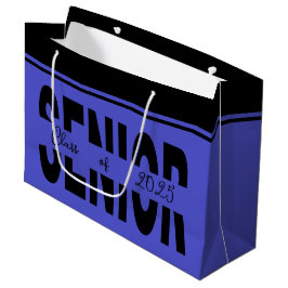 Klassischer schwarzer Rang Große Geschenktüte