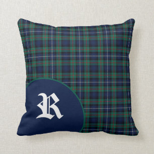 Klassischer ScottishRobertsontartan-kariertes Kissen