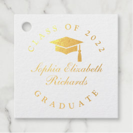 Klassischer Script-Abschluss Geschenkanhänger