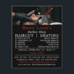 Klassischer Shave, Männerwerbung Flyer<br><div class="desc">Classic Shave,  Männerbücher,  die Flyer beim Business Card Store werben.</div>
