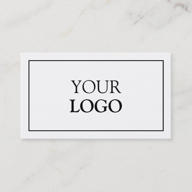 Klassischer Signaturstandard Visitenkarte (Vorderseite)