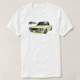 Klassischer Slammed Luv Truck in Gelb T-Shirt