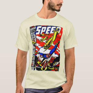 Klassischer SPEED-Comic-T - Shirt der 40er Jahre