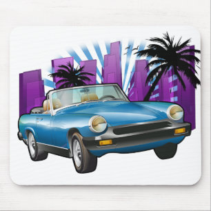 Klassischer Sportwagen Mousepad