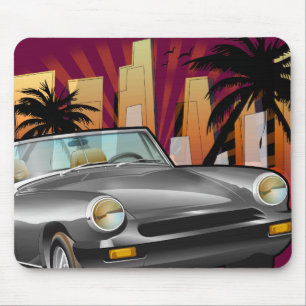 Klassischer Sportwagen Mousepad