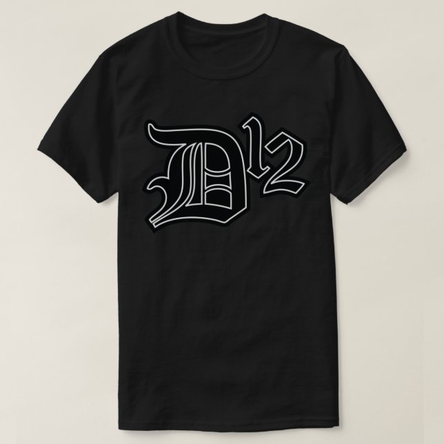 Klassischer T - Shirt D12 (Design vorne)