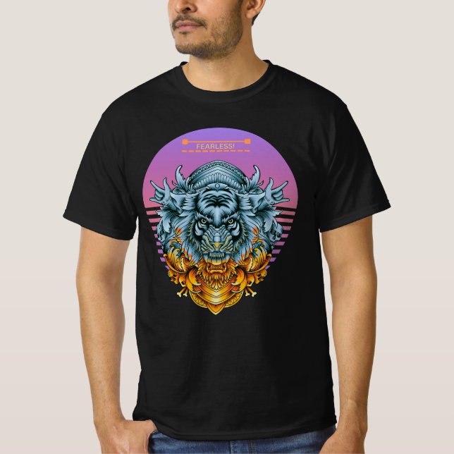 Klassischer T - Shirt der Männer (Vorderseite)