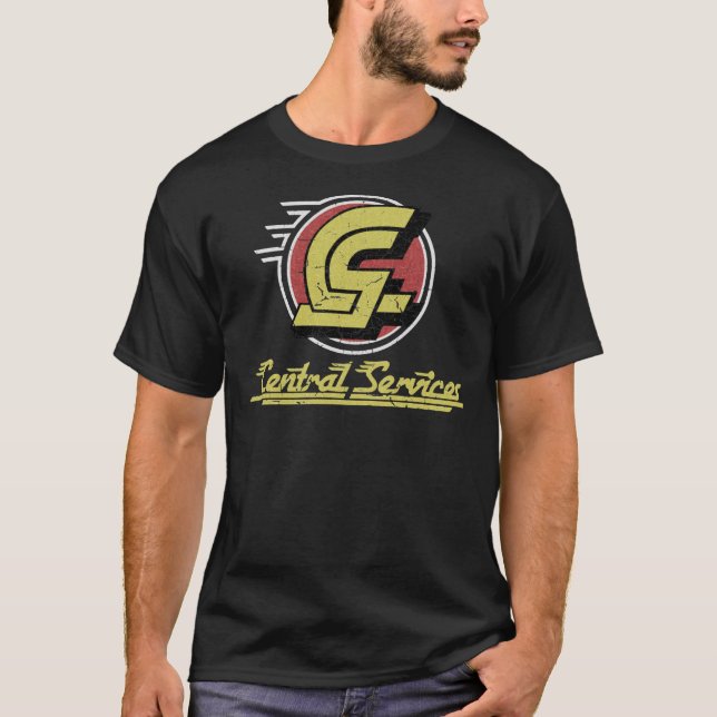 Klassischer T - Shirt für Central Services (Vorderseite)