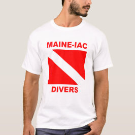 Klassischer T - Shirt für Maineiac Divers Dive Fla