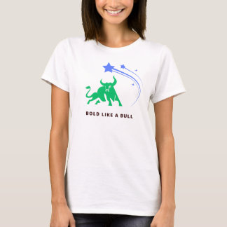 Klassischer T - Shirt mit Bull-Design