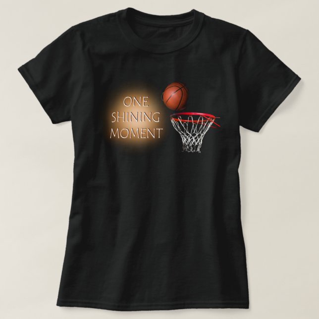 Klassischer T - Shirt mit einem leuchtenden Augenb (Design vorne)