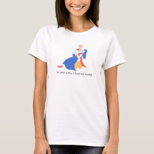 Klassischer T - Shirt mit romantischer Stimmung