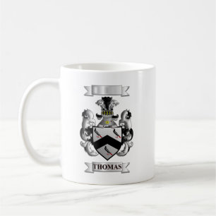 Klassischer Tasse Thomas Familienname und Logo