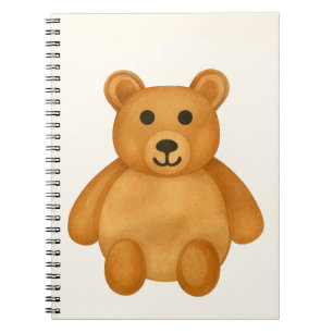 Klassischer Teddybär Notizblock