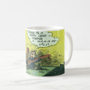 Klassischer "There Is a Heppy Land"-Becher Kaffeetasse