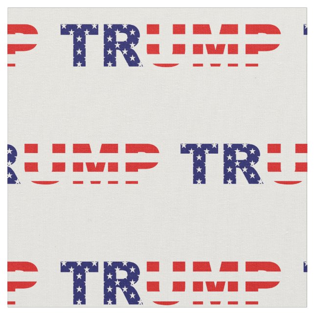 Klassischer Trump 2020 Stoff (Nahaufnahme)
