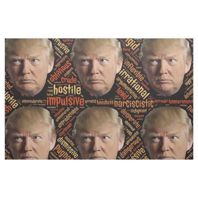 Klassischer Trump 2020 Stoff (Fat Quarter (45,7 x 55,9 cm))