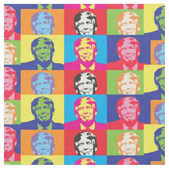 Klassischer Trump 2020 Stoff (Nahaufnahme)