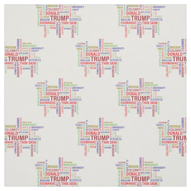 Klassischer Trump 2020 Stoff (Muster)
