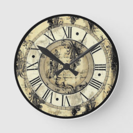 Klassischer Typ 1 Runde Wanduhr