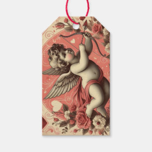 Klassischer/Vintag/Retro-Kupid Valentinstag Geschenkanhänger
