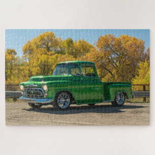 Klassischer Vintage Antik Amerikanischer LKW
