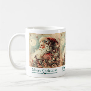Klassischer Weihnachts-Santa-Becher Kaffeetasse
