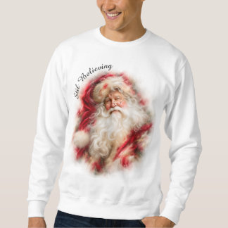 Klassischer Weihnachtsmann Weihnachten Vintage-Fei Sweatshirt