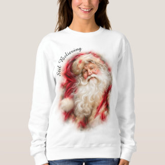 Klassischer Weihnachtsmann Weihnachten Vintage-Fei Sweatshirt